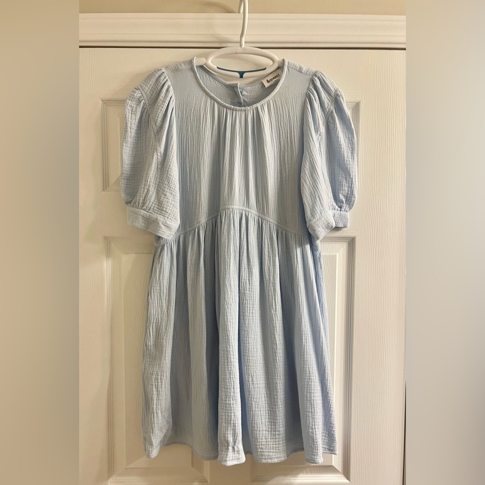 &merci Baby Doll Blue Dress